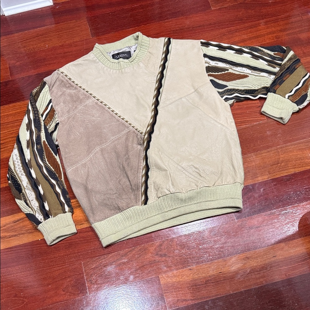 Ganni Multicolor Crewneck Sweater